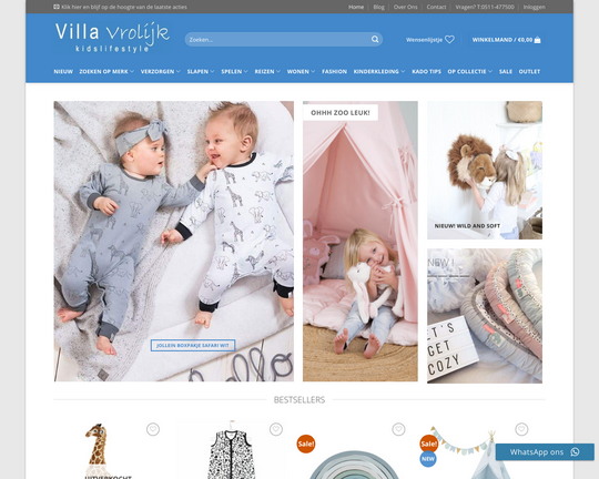 Villa Vrolijk Kidslifestyle Logo